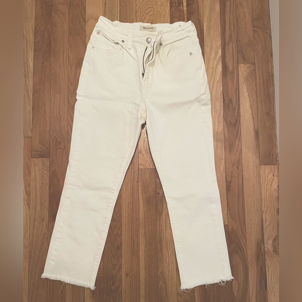 Madewell high-rise slim crop boyjean size 25 petite